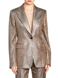 Dries Van Noten - Lurex Jacket at Saks Fifth Avenue